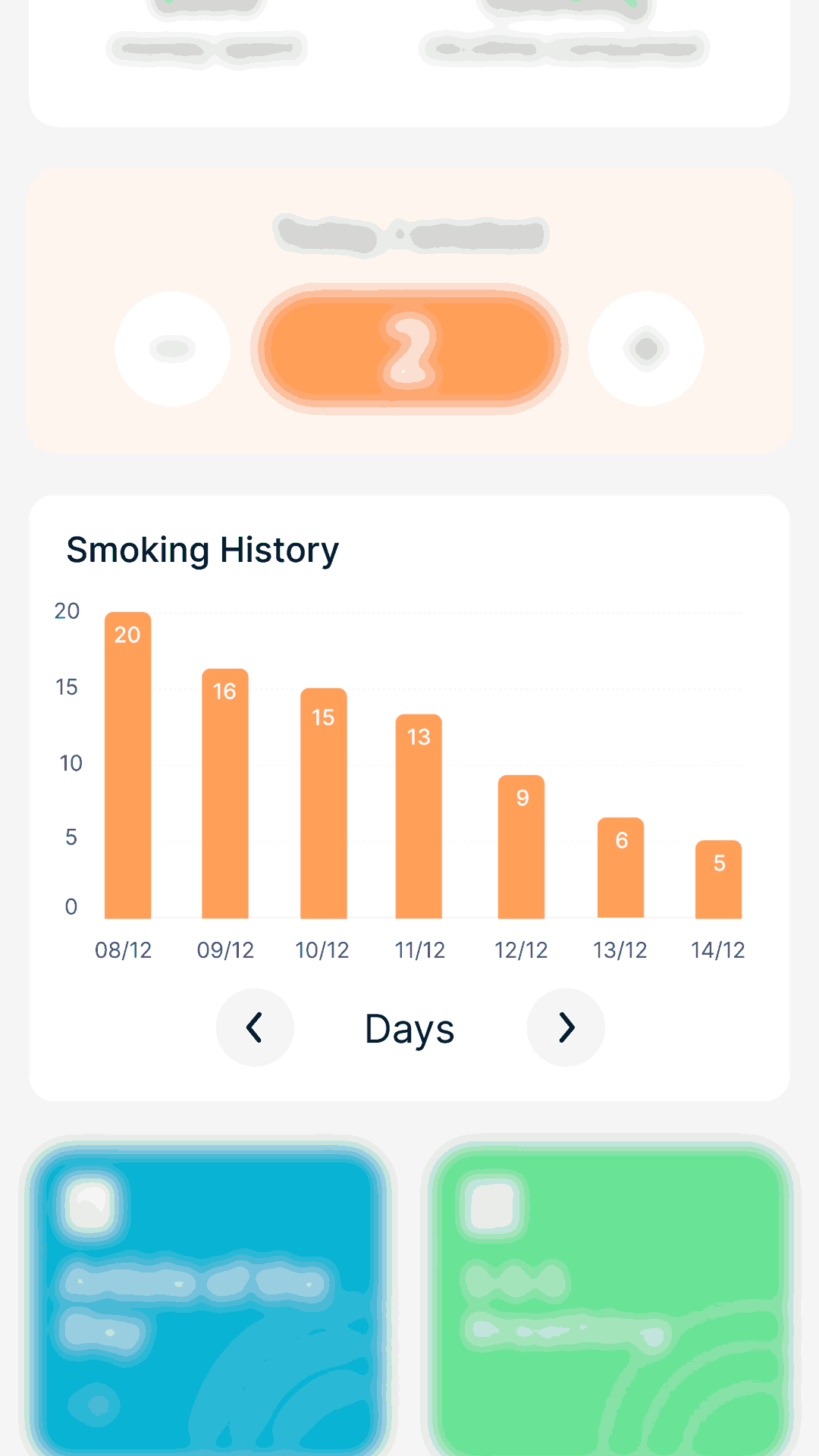QuitSure Day 4: craving decline tracker